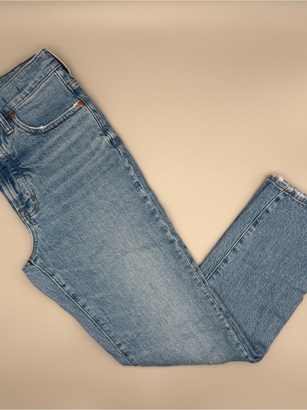 Madewell The Perfect Vintage Jean High Rise Light Wash Denim Size 27